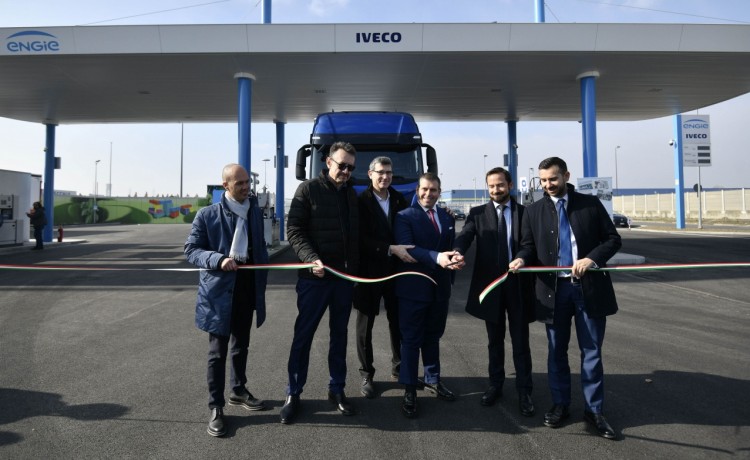 ENGIE e IVECO inaugurano  una nuova stazione di rifornimento di gas naturale