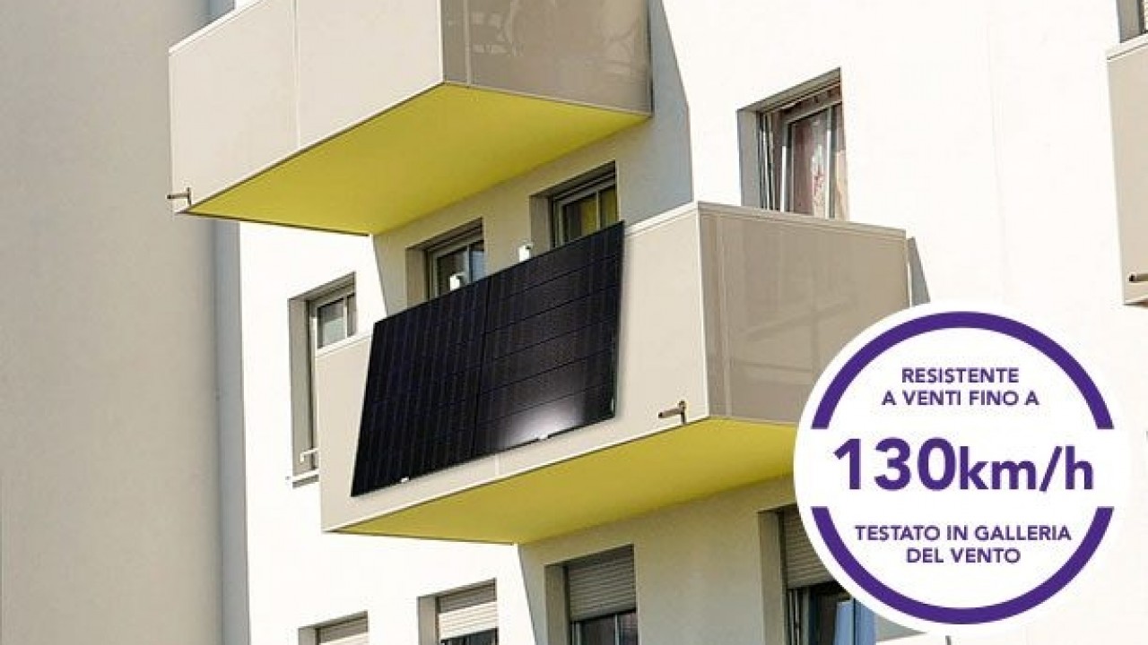 Enel X Sun Plug&Play: l'impianto fotovoltaico che si monta sul balcone