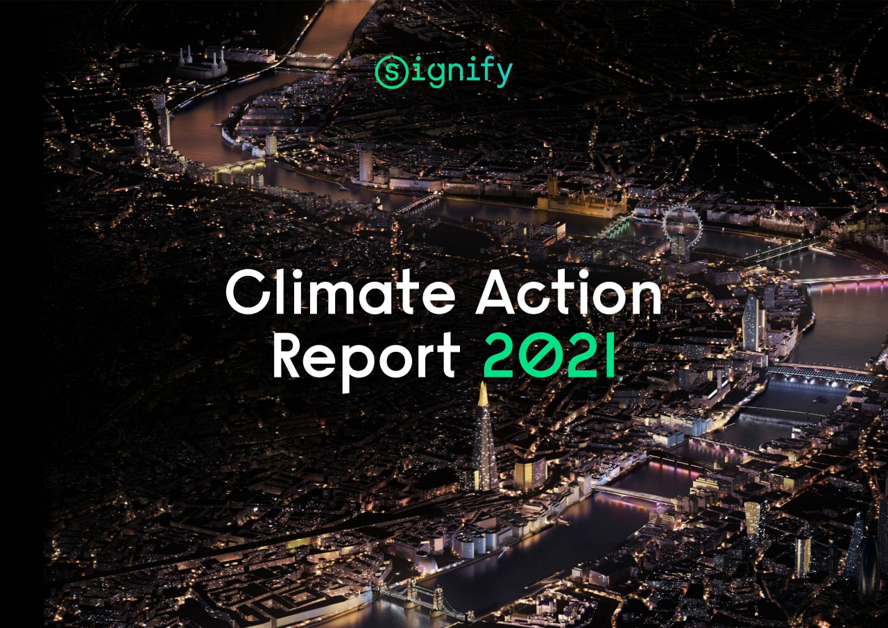 Signify presenta il primo Report per l’Azione Climatica