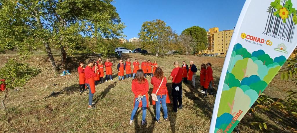 Conad insieme a Rete Clima per il progetto “Forestiamo insieme l’Italia” a Campobasso