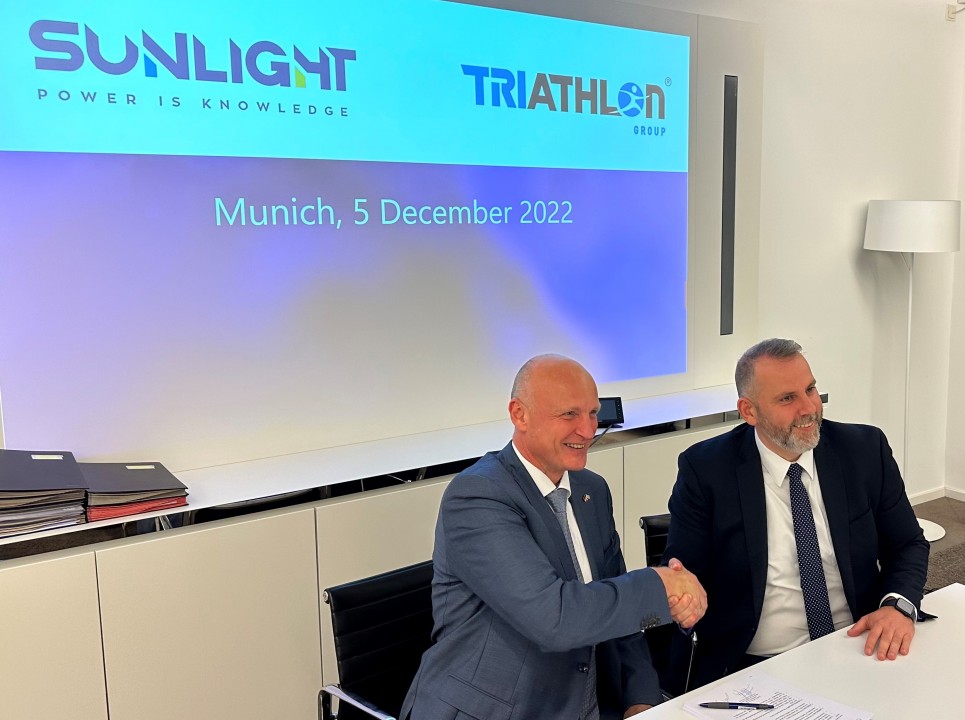 Sunlight Group acquisisce il 51% di Triathlon Holding