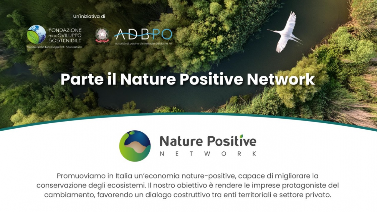 Nasce il network italiano delle Imprese Nature Positive