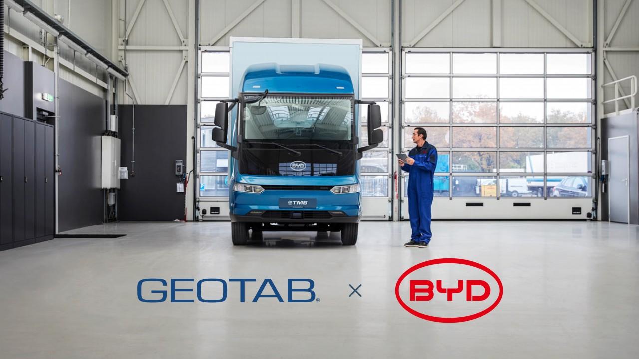 Geotab e BYD Trucks Europe insieme per migliorare l’offerta di soluzioni sostenibili per la gestione delle flotte