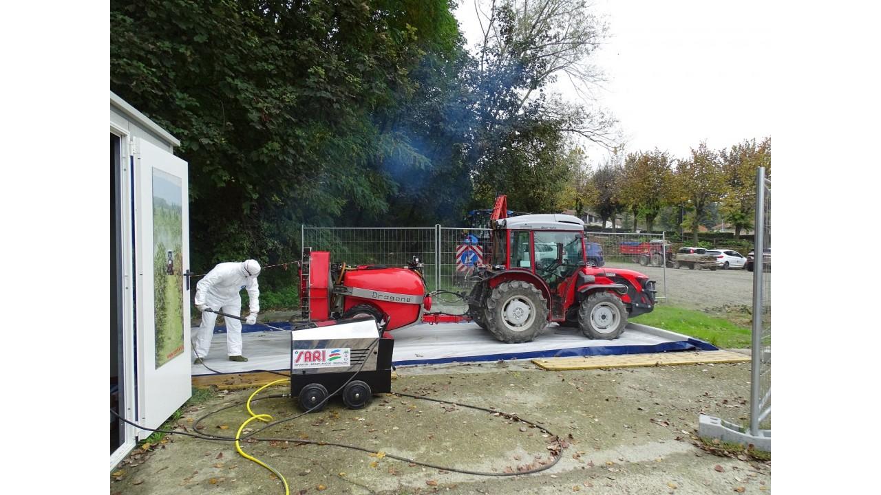 Agricoltura: ad Alessandria un impianto green per il recupero delle acque di lavaggio delle macchine irroratrici